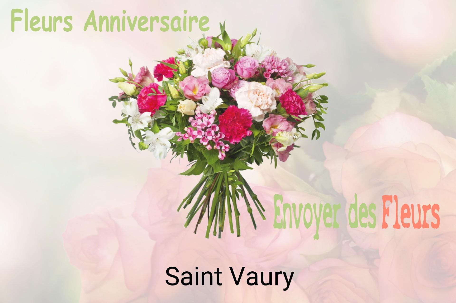 Bouquet de fleurs d’anniversaire livré à Saint-Vaury
