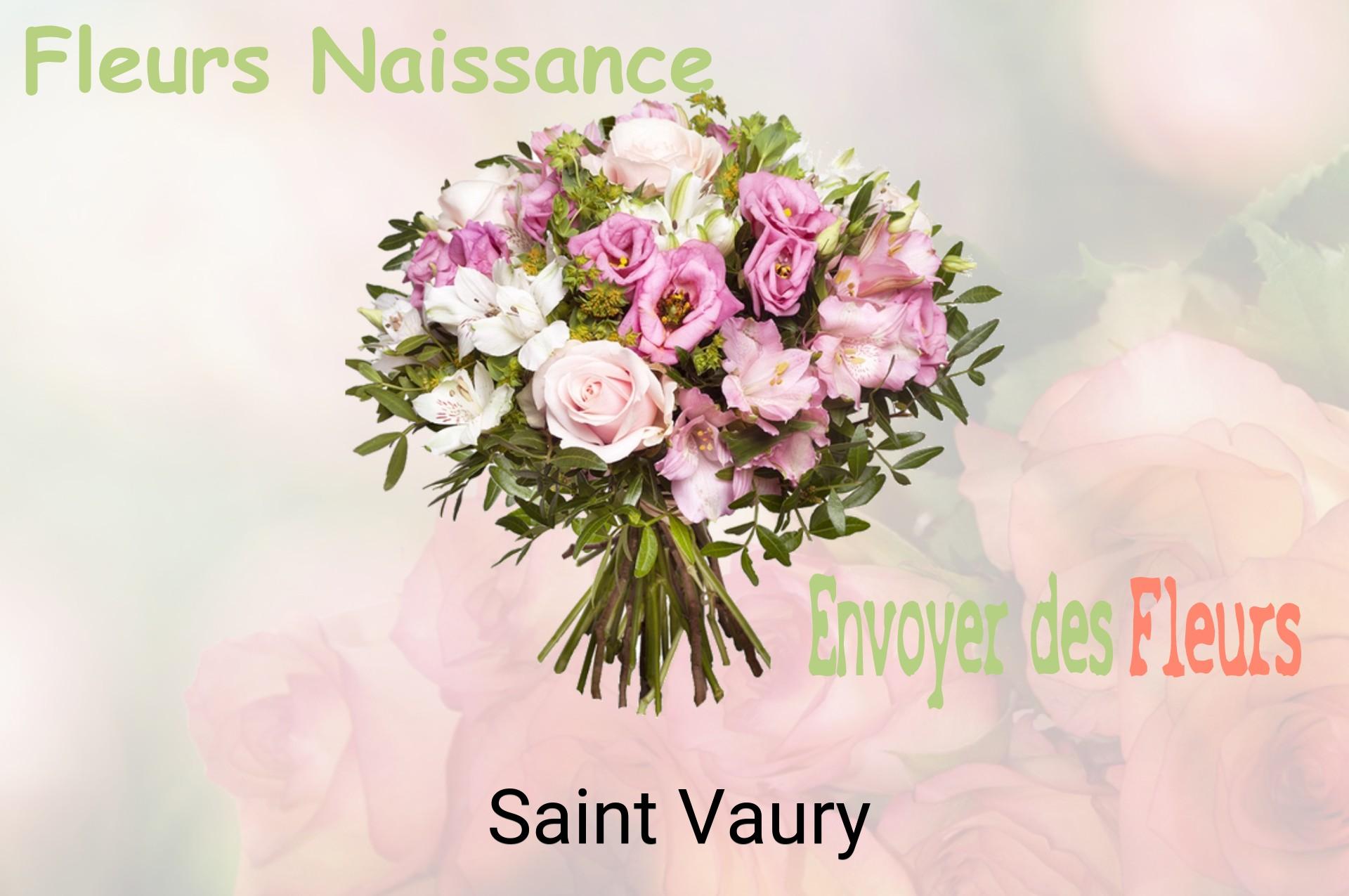 Bouquet de fleurs de naissance livré à Saint-Vaury
